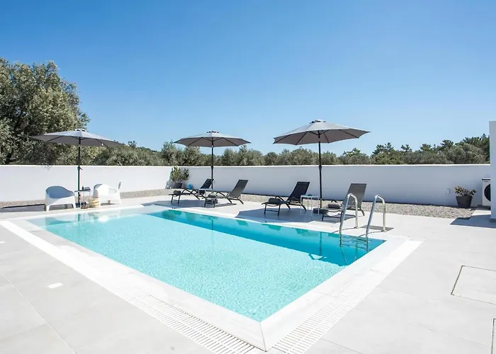 Βίλα Villaphysis With Private Pool Λάρδος