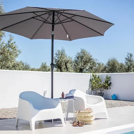 Villaphysis With Private Pool * Lardos